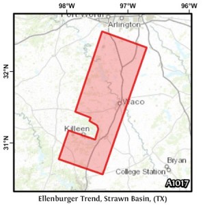 Ellenburger Trend, Strawn Basin, (TX)