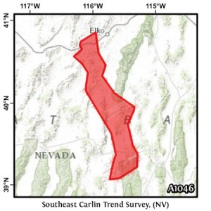 Southeast Carlin Trend Survey, (NV)